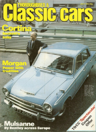THOROUGHBRED & CLASSIC CARS 1983 JULY - MARCOS, CORTINA